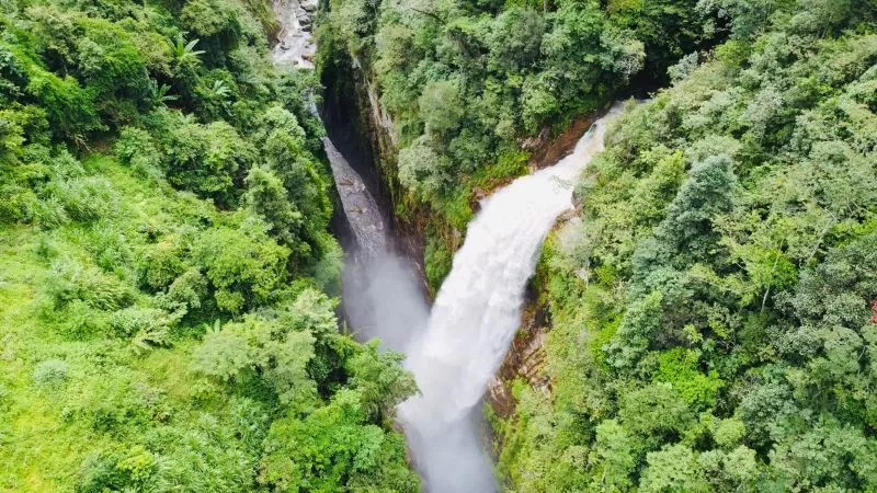 Chiêm ngưỡng Thác Rồng, 'Bạch Long' của rừng núi Bát Xát